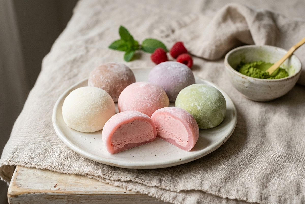 Mochis glacés maison