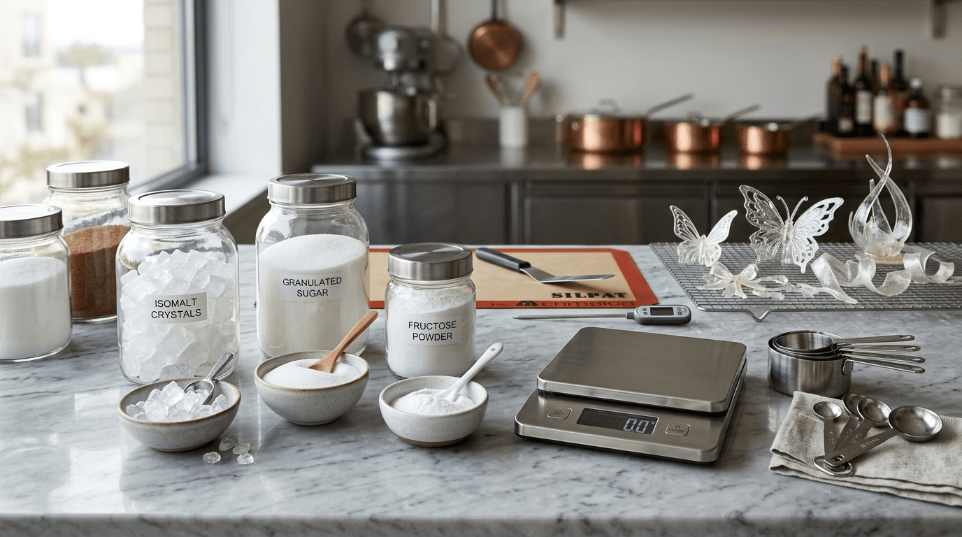 Isomalt, sirop de glucose, sucre inverti, trimoline pâtisserie - Patissland