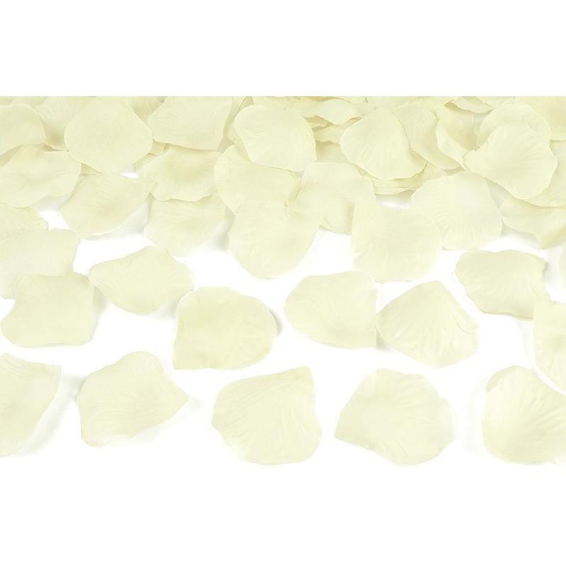100 pétales de Rose Blanc Nacré