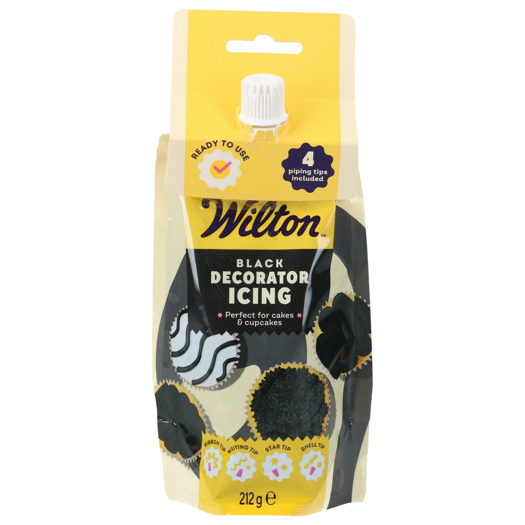 Glaçage de Décoration Noir 212 g