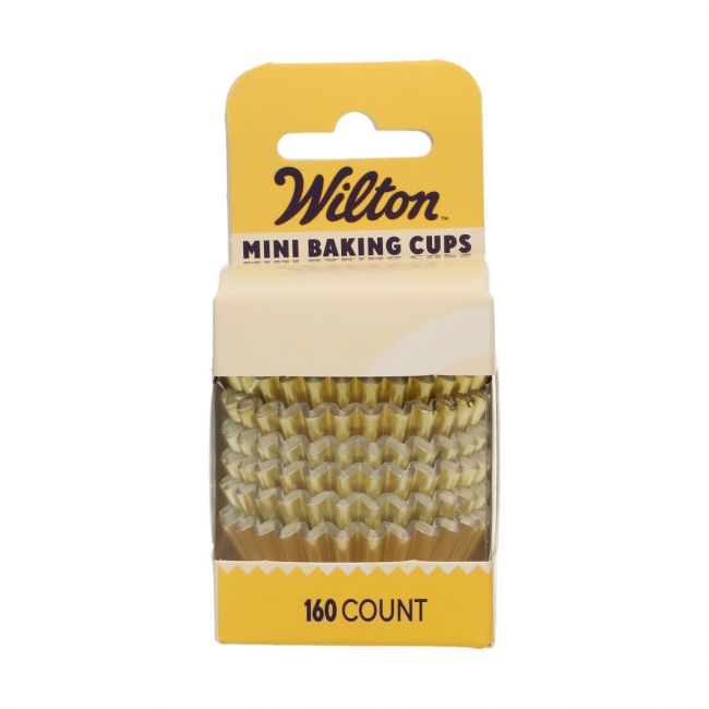 160 Mini Caissettes Or