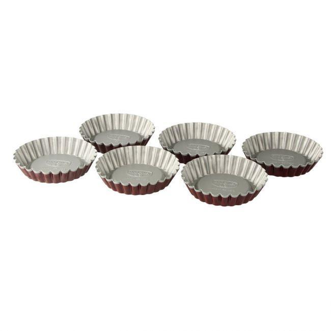 6 Moules à Tartelettes - Ø10cm