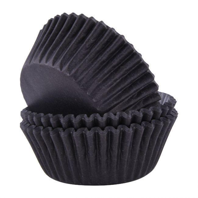 60 Caissettes Black