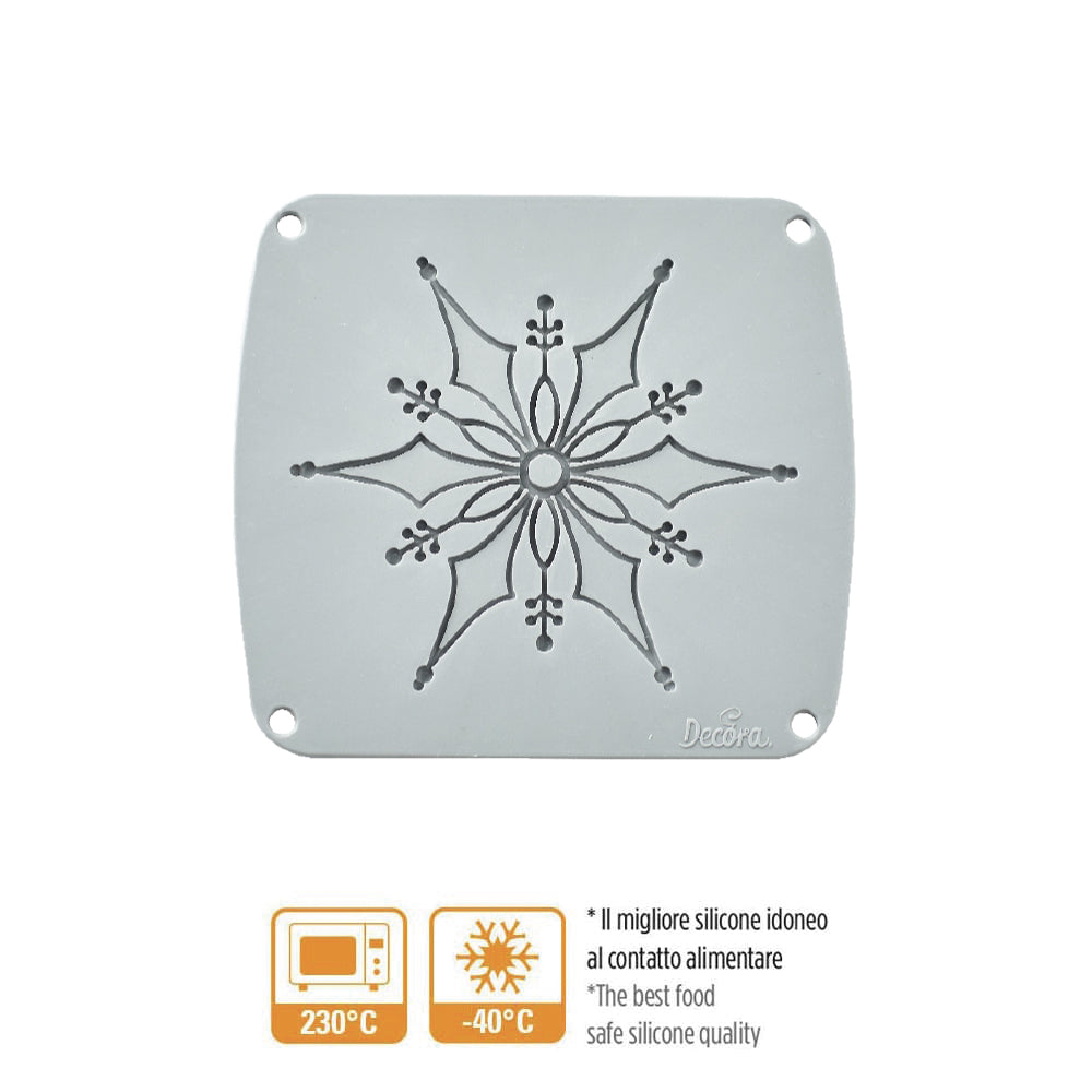 Moule en silicone étoile scintillante Decora