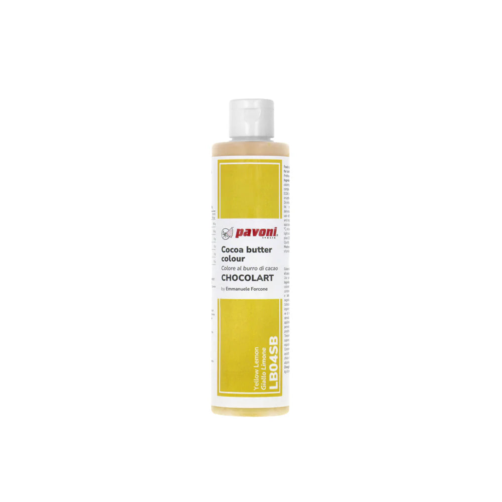 Beurre de Cacao Chocolart - Jaune Citron 200g