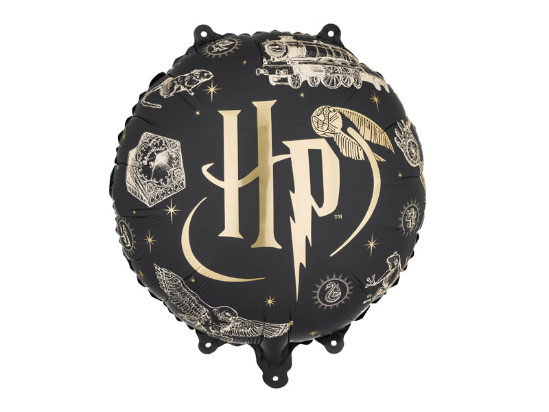 Black Harry Potter Aluminum Balloon - 35 cm