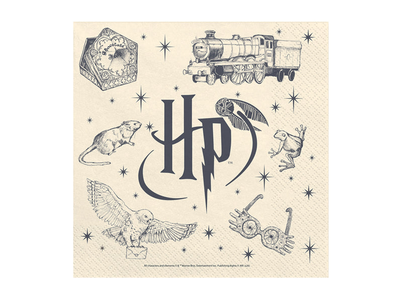 20 servilletas Harry Potter - 33 x 33 cm