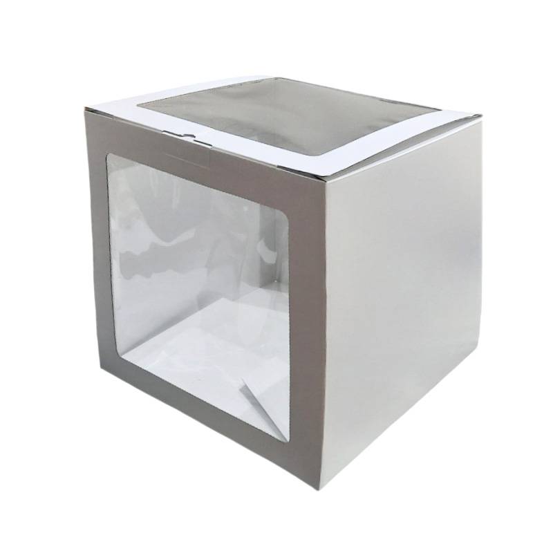Boîte à Gâteaux avec Fenêtres 25x25x25cm