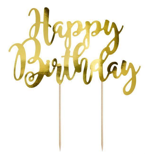 Tortenaufsatz „Happy Birthday“ – Patisland