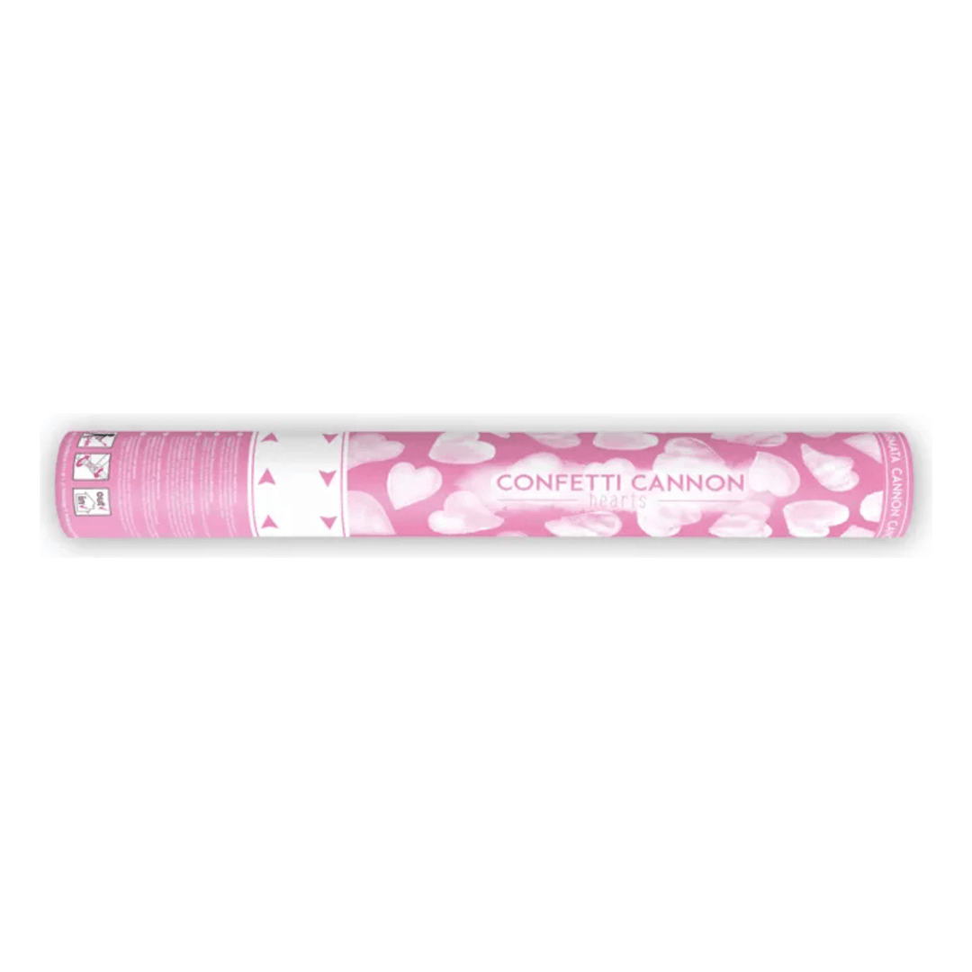 Canon à Confettis - Coeur Blanc
