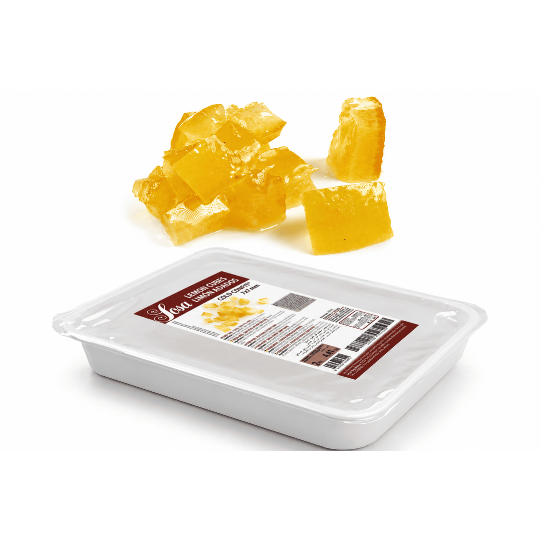 Citron Confit en Dés 7x7 mm – 2 kg