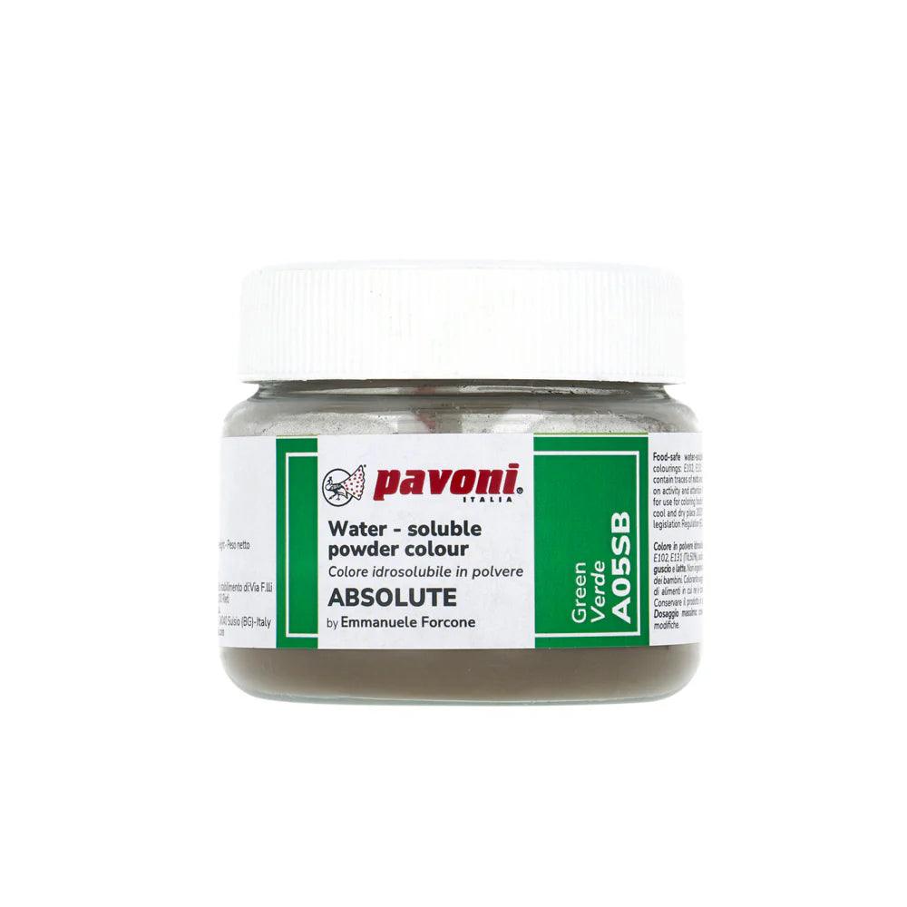 Colorant en Poudre Hydrosoluble Vert 50g