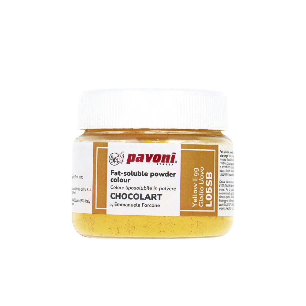 Colorant en Poudre Liposoluble Jaune Oeuf 40g