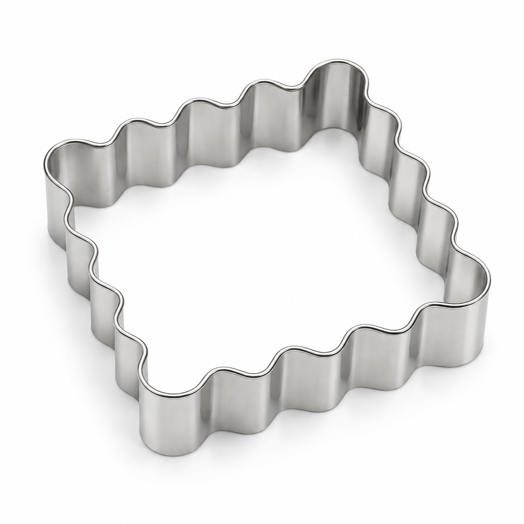 Découpoir Biscuits Cannelé Carré 6cm