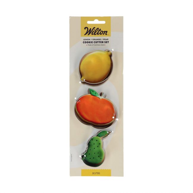 Emporte-pièces Citron • Orange • Poire
