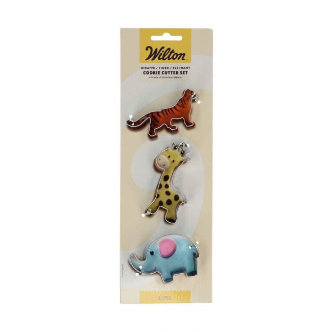 Emporte-pièces Girafe • Tigre • Éléphant