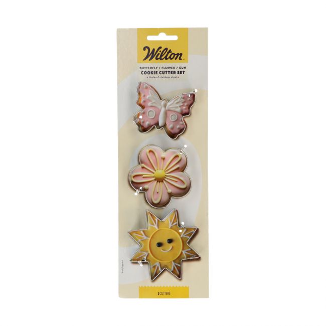 Emporte-pièces Papillon • Fleur • Soleil