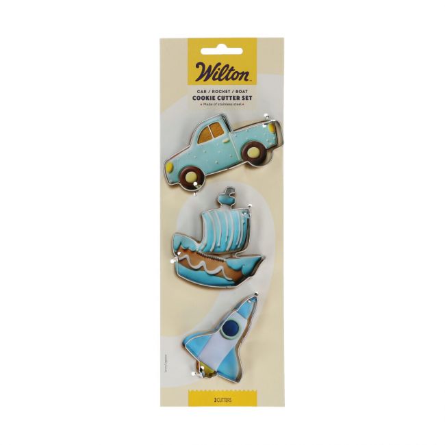 Emporte-pièces Voiture • Fusée • Bateau