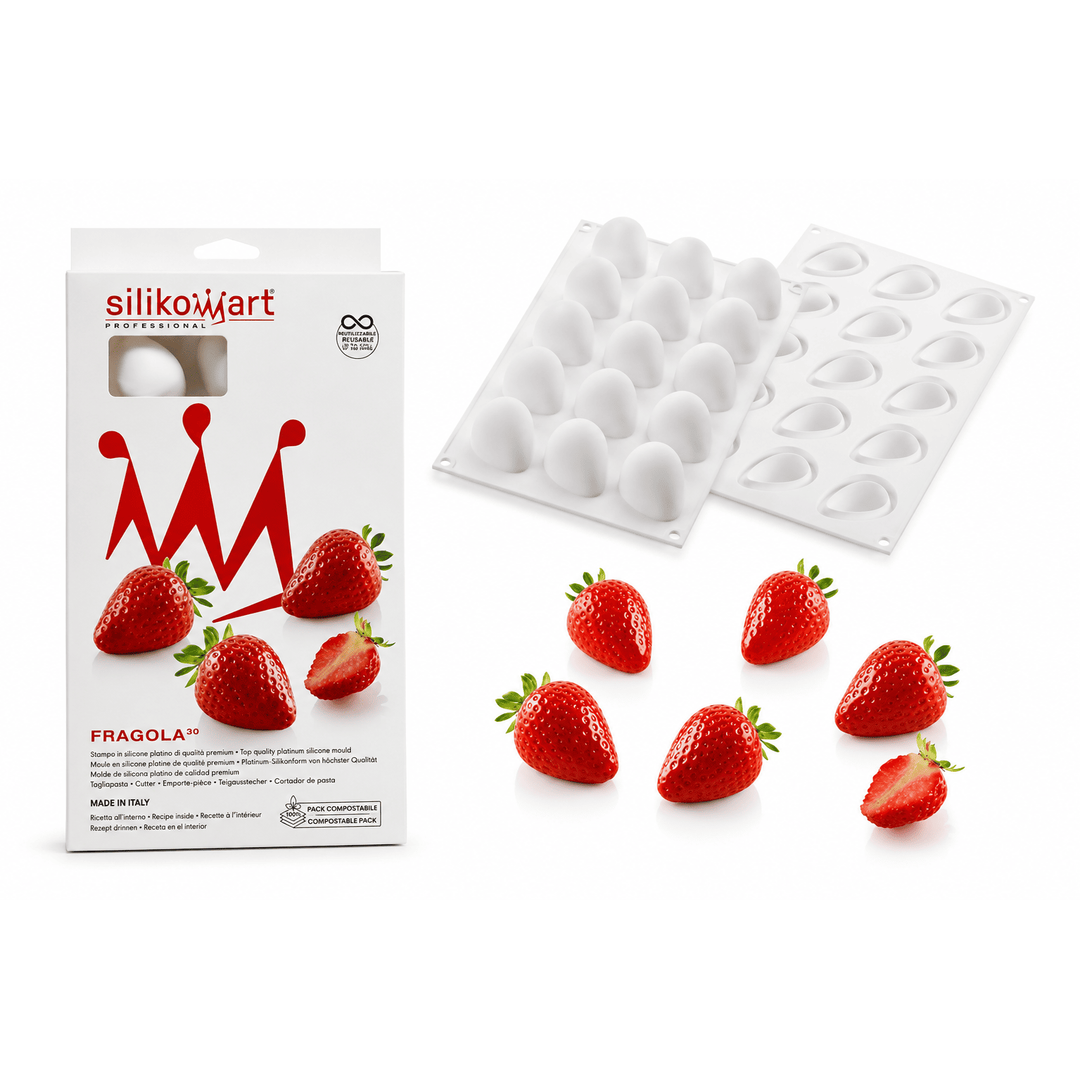 Moule Trompe l'oeil fraise 30ml - Fragola 30