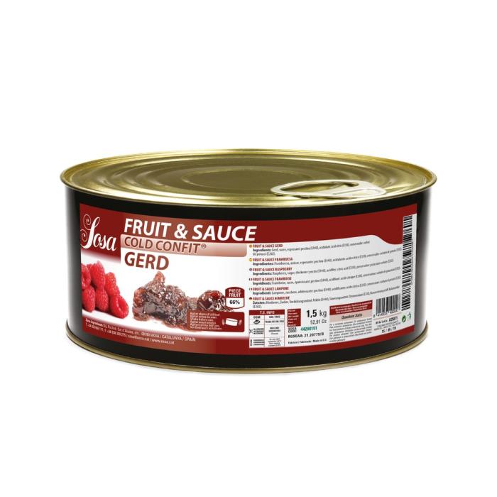 Framboises Entières 15x15 mm – 1,5 kg