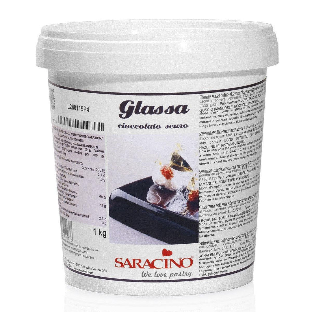Glaçage Miroir Chocolat Noir - 1kg