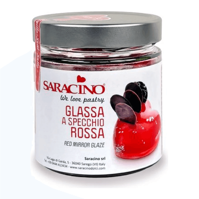 Rote Spiegelglasur – 350 g – SARACINO