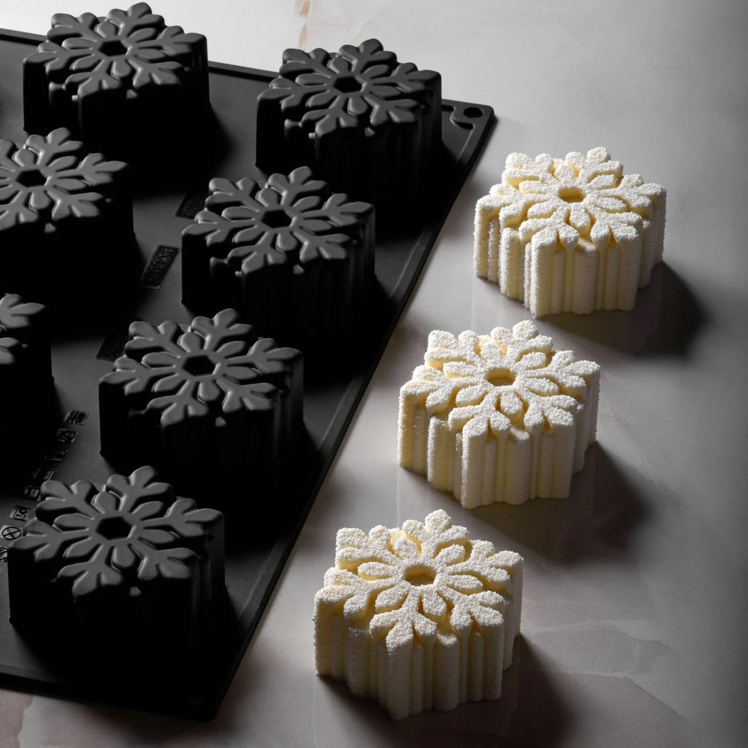 Moule 12 Flocons de Neige - 110 ml