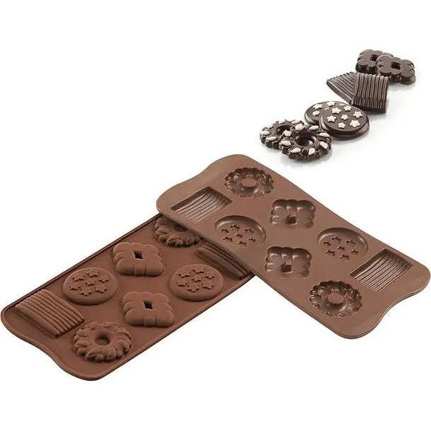 Moule à chocolat - Choco Biscuits