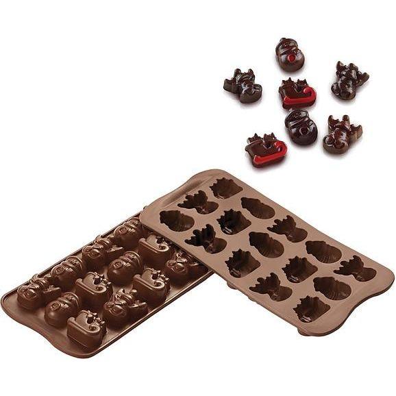 Moule à chocolat - Choco Winter