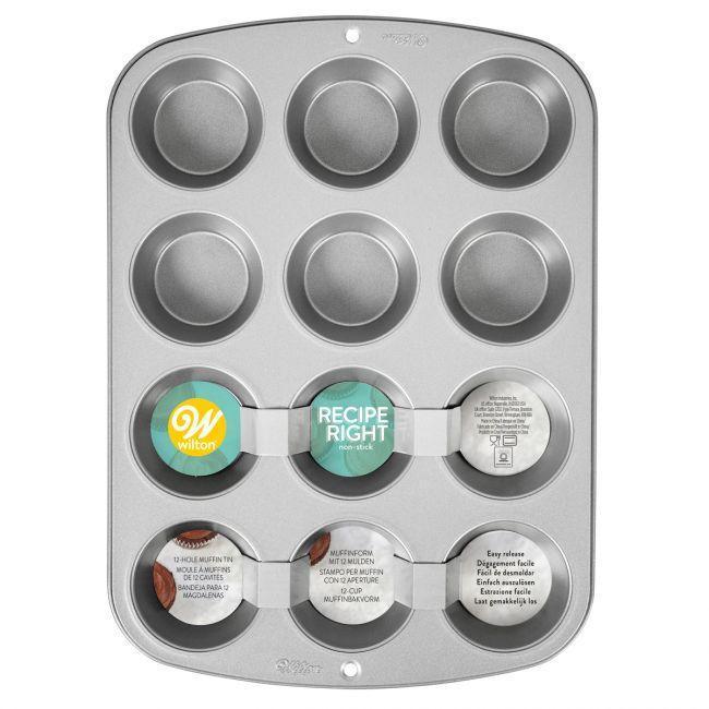 Cupcake- oder Muffinform – 12 Mulden – Patissland