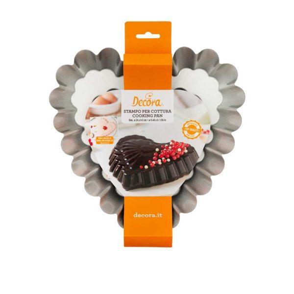 Moule Cœur Décoré