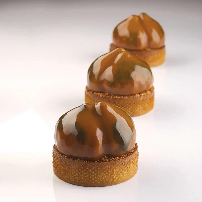Moule PX4357S Tartelettes Marron by Cédric Grolet