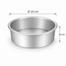 Moule rond PME Ø 25 cm hauteur 10 cm