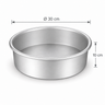 Moule rond PME Ø 30 cm hauteur 10 cm