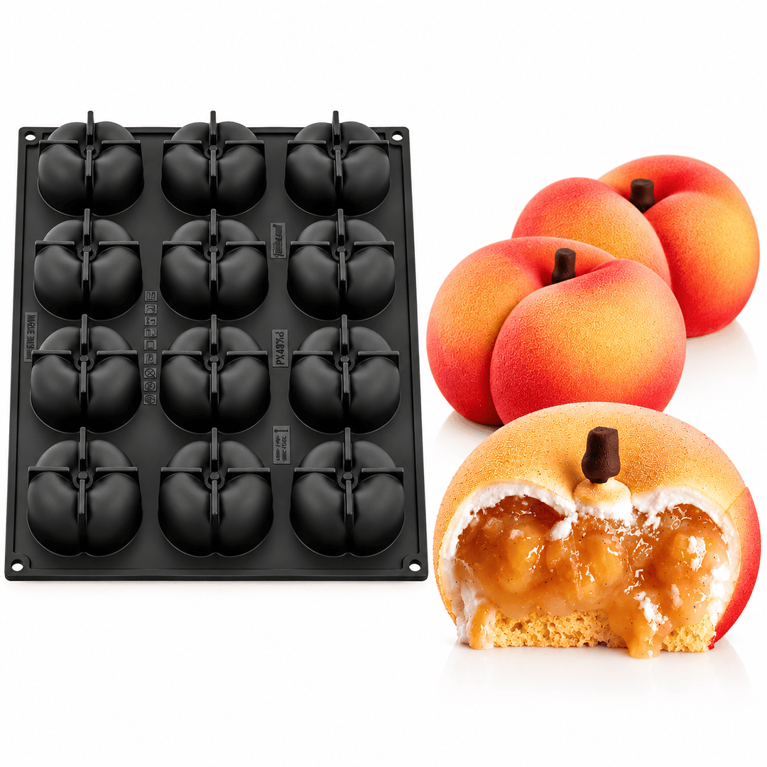 Moule Flat Peach 400 x 300 mm - 12 Empreintes - Pavoni