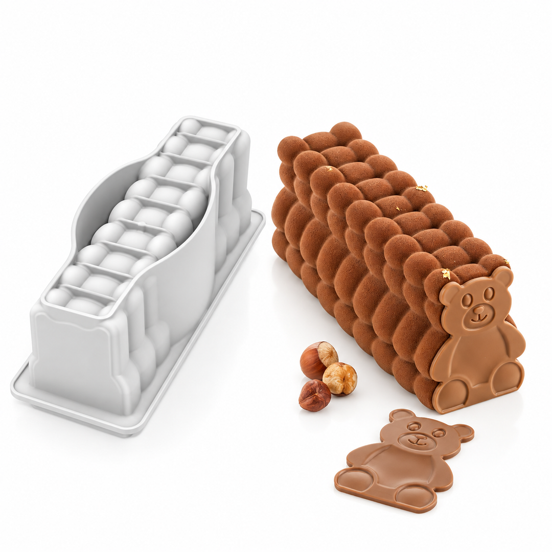 Moule Bûche Peluche 1100 ml - Silikomart