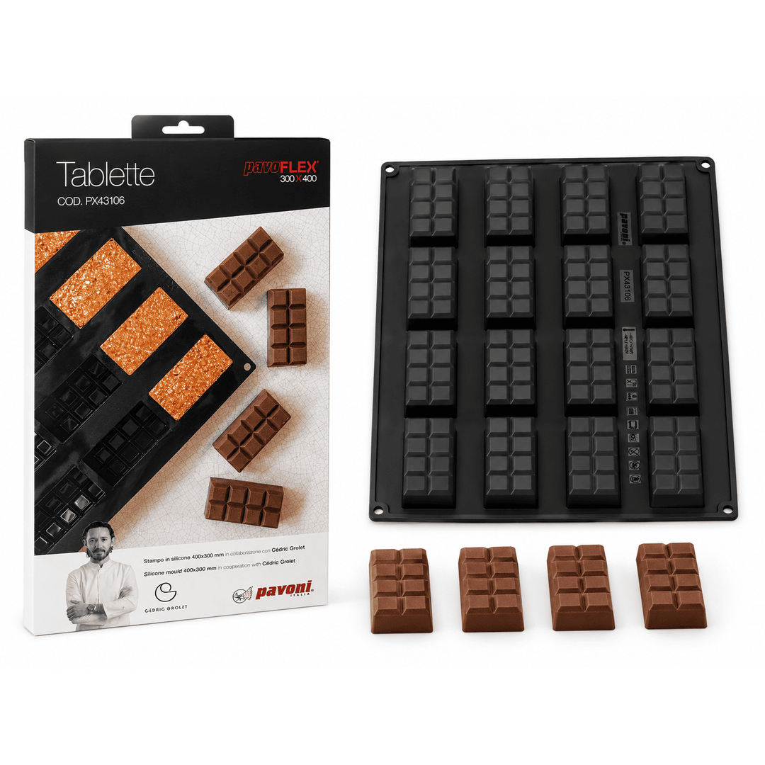 Moule Pavoflex Tablettes by Cedric Grolet - PX43106S
