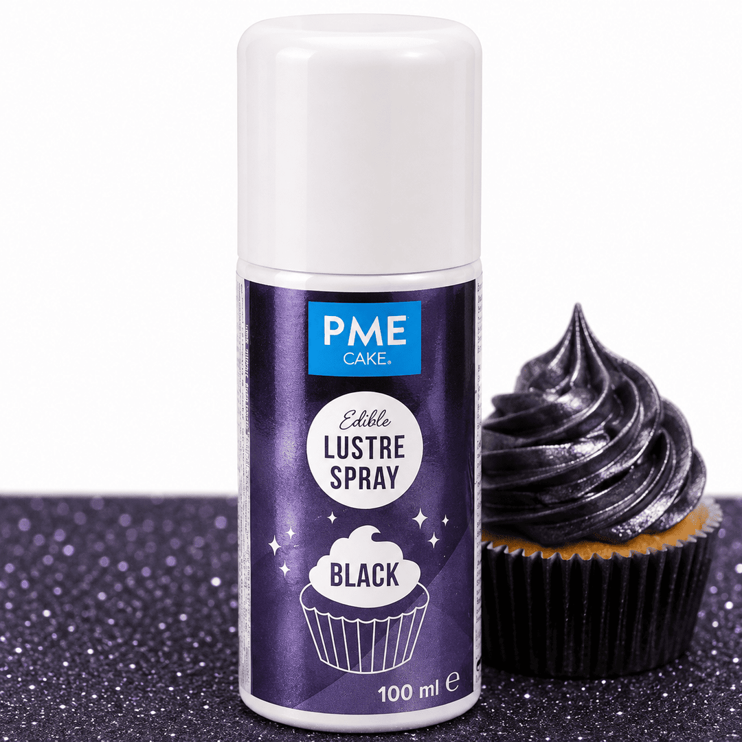 Lustre Spray - Noir - PME Cake