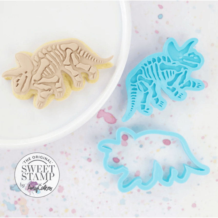 OUTboss Stamp N Cut – Triceratops – SWEET STAMP