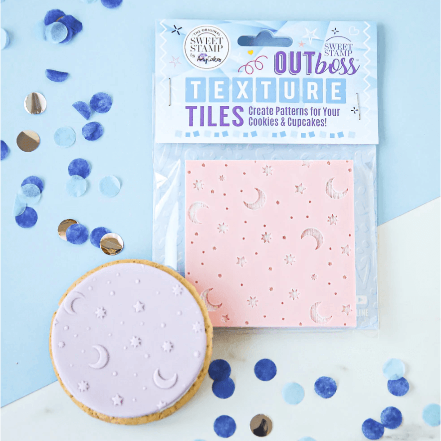 OUTboss Texture Tiles - Moon & Stars