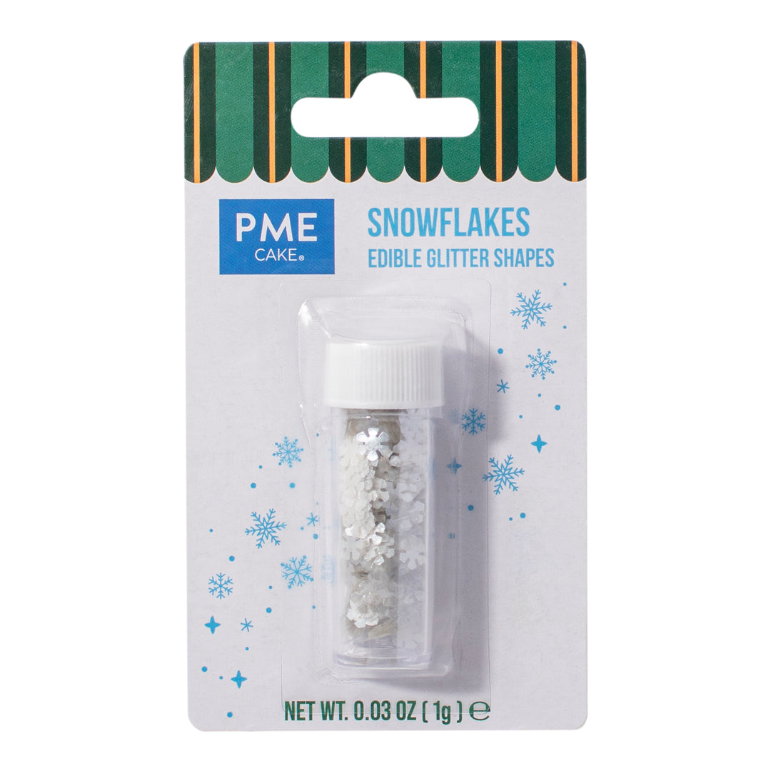 Paillettes Comestibles - Flocons de Neige