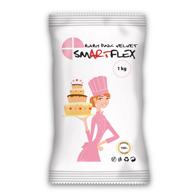 Pâte à Sucre - Baby Pink 1kg