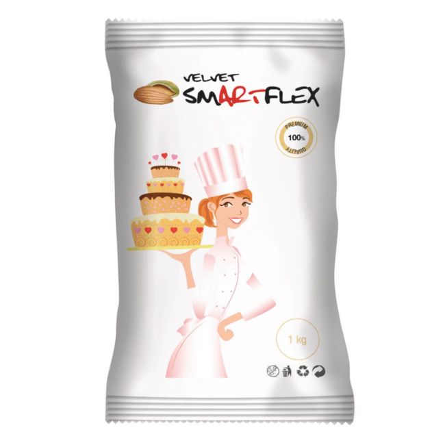 Pâte à Sucre Blanc Saveur Amande 1kg