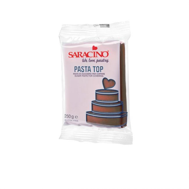 Pâte à Sucre - Pasta Top Marron 250g