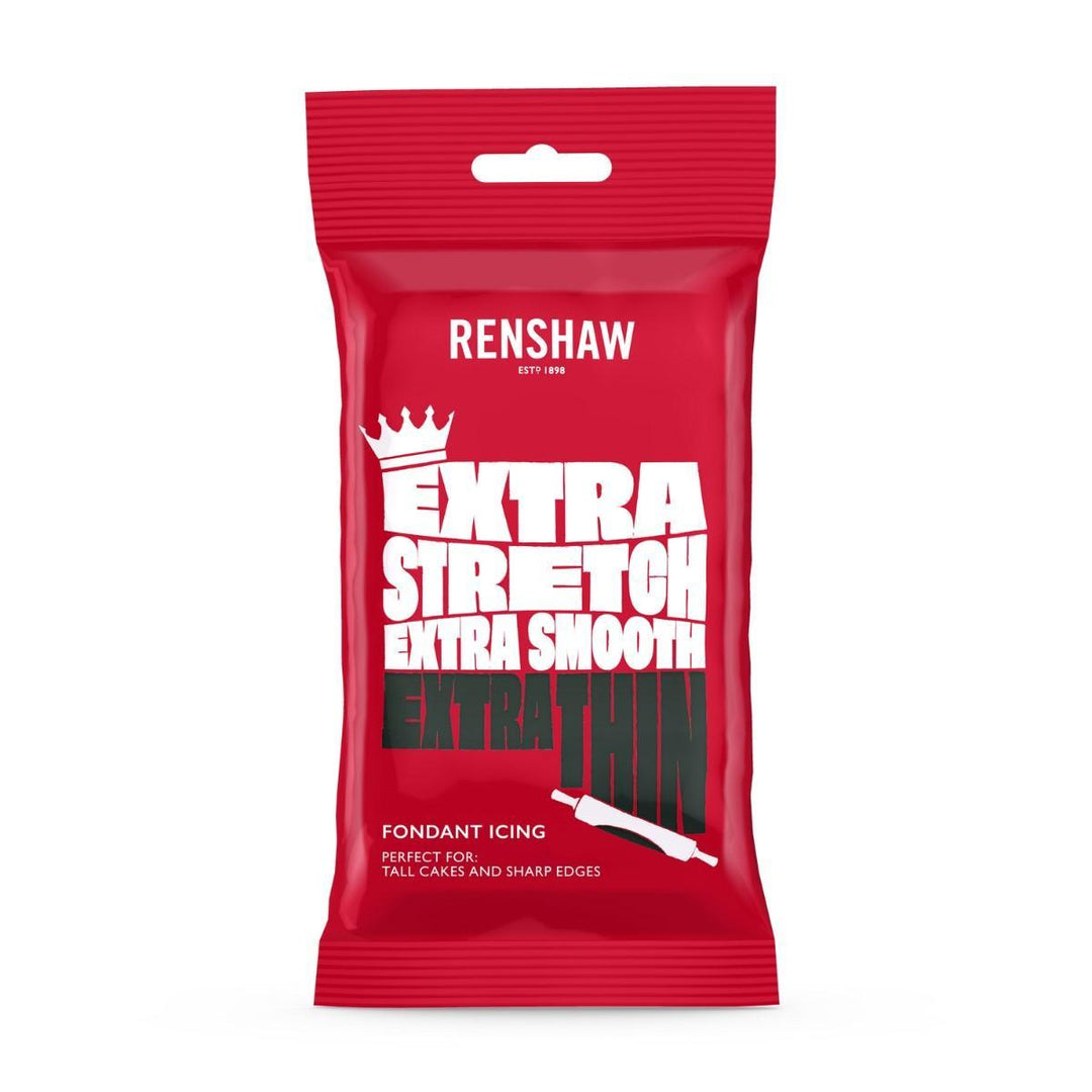 Pâte à Sucre Renshaw - 250g Noir Extra