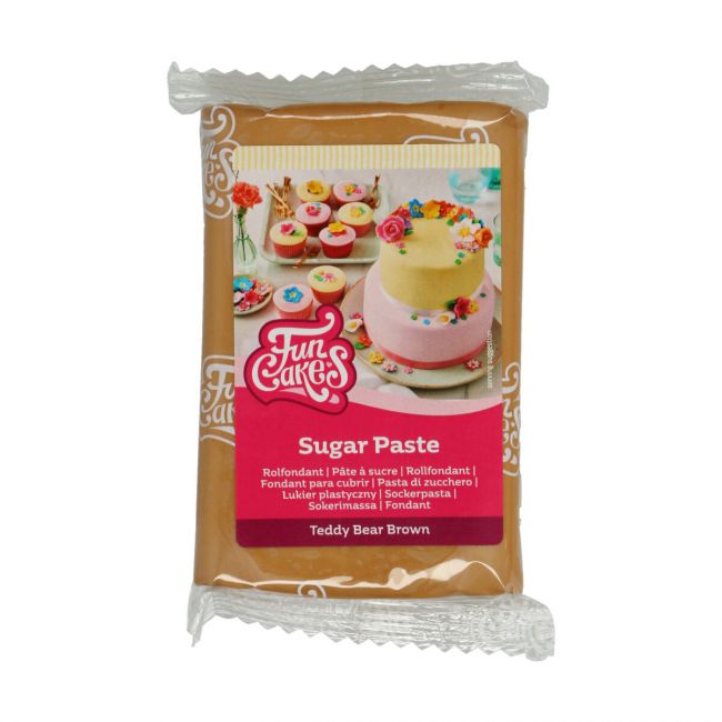 Pâte à Sucre - Teddy Bear Brown 250g