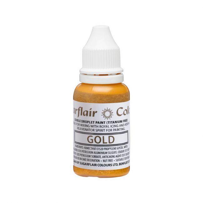 Peinture Comestible Gold - 14ml
