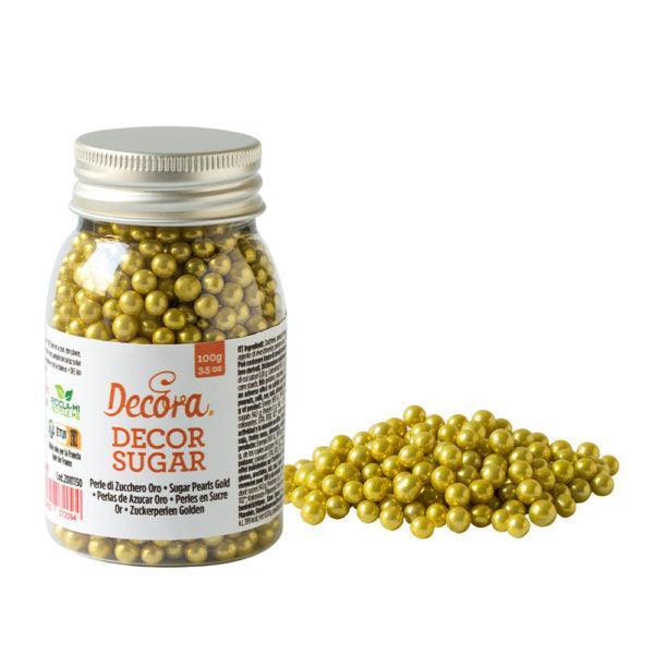 Perles Comestibles - Or Métallique ⌀ 5mm - 100g