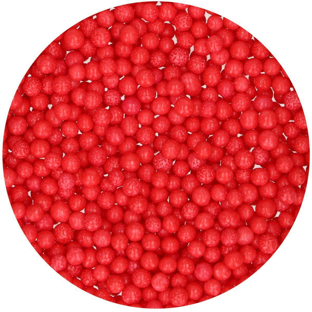 Perles en sucre Medium - Red 4mm