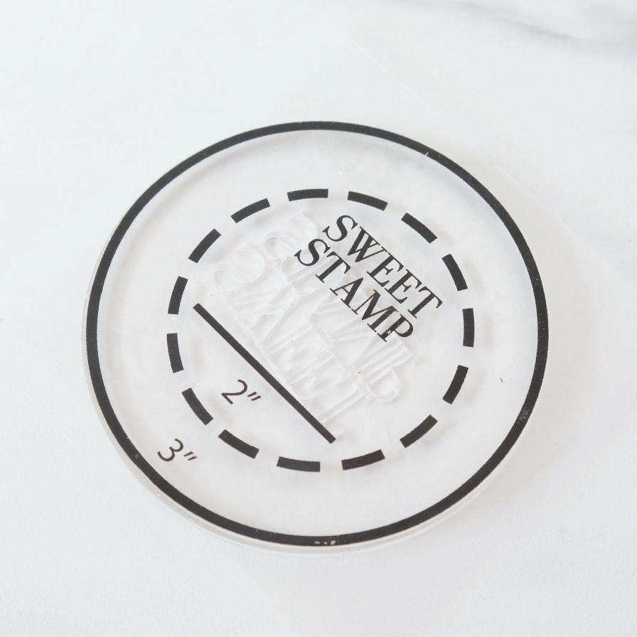 Sweet Stamp - Pick Up Pad Sweet Stamp - Rund - Patissland